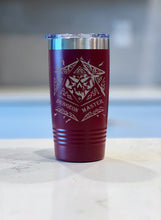 Load image into Gallery viewer, DM Demon Dice! Engraved DnD Tumbler