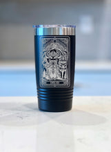 Load image into Gallery viewer, DnD Class Druid Tarot Card! Engraved DnD Tumbler
