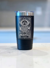 Load image into Gallery viewer, DnD Class Paladin Tarot Card! Engraved DnD Tumbler